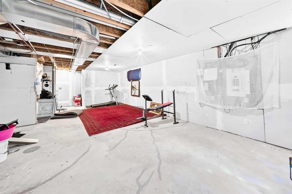 55 Skyview Ranch Lane Ne, Calgary, AB - Indoor Photo Showing Basement