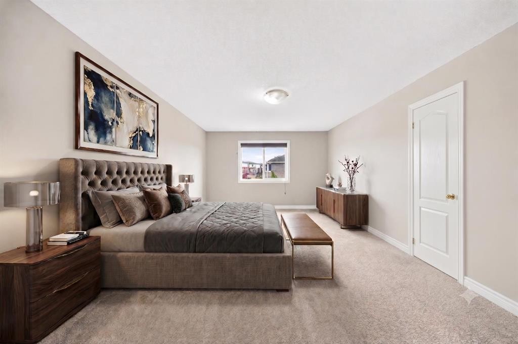 37 Rainbow Falls Boulevard, Chestermere, AB - Indoor Photo Showing Bedroom