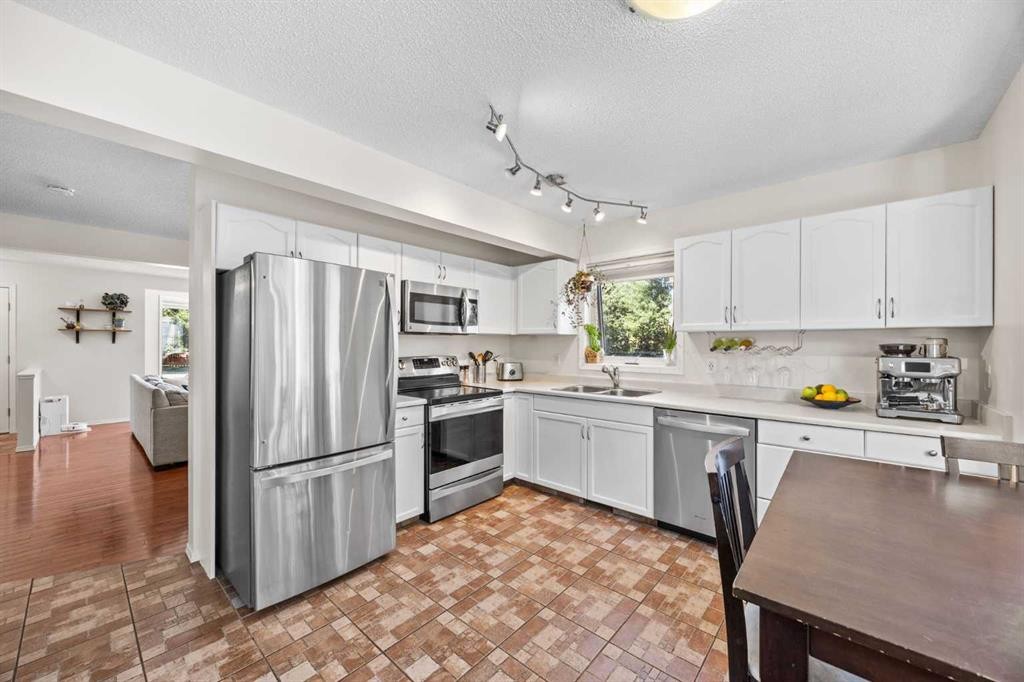 690 Regal Park Ne, Calgary, AB - Indoor Photo Showing Kitchen With Double Sink