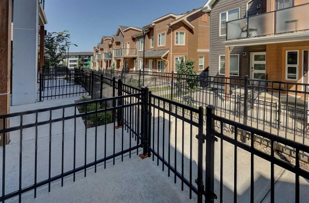 214 Livingston Common Ne, Calgary, AB - Outdoor With Balcony With Exterior