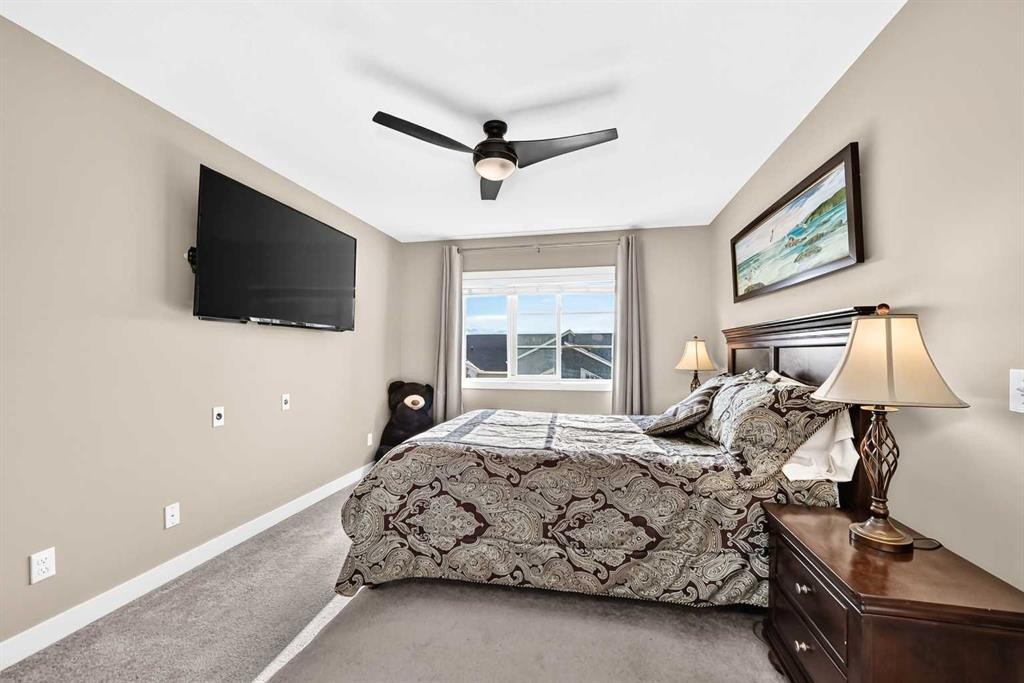 551 Redstone View Ne View Ne, Calgary, AB - Indoor Photo Showing Bedroom