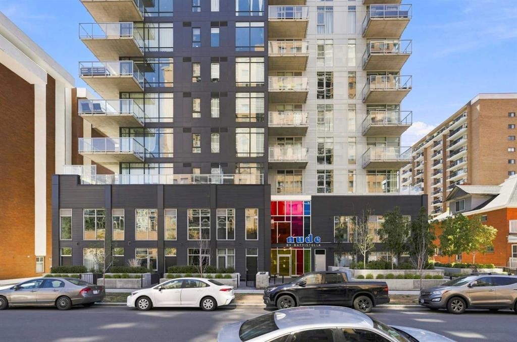 708-1319 14 Avenue, Calgary, AB - Outdoor With Balcony With Facade