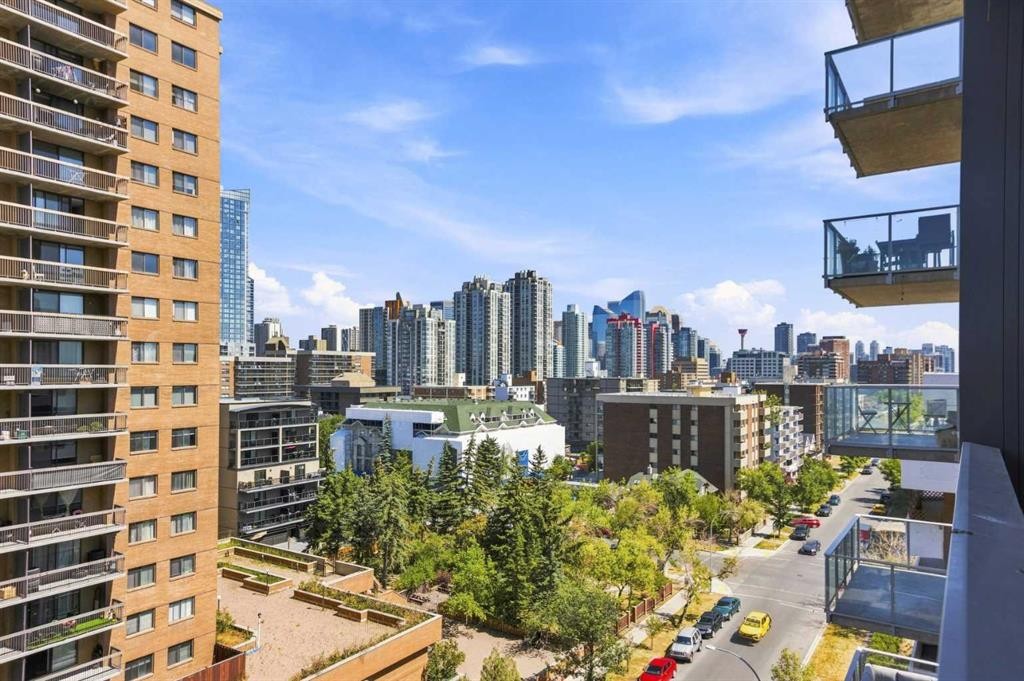 708-1319 14 Avenue, Calgary, AB - Outdoor With Balcony