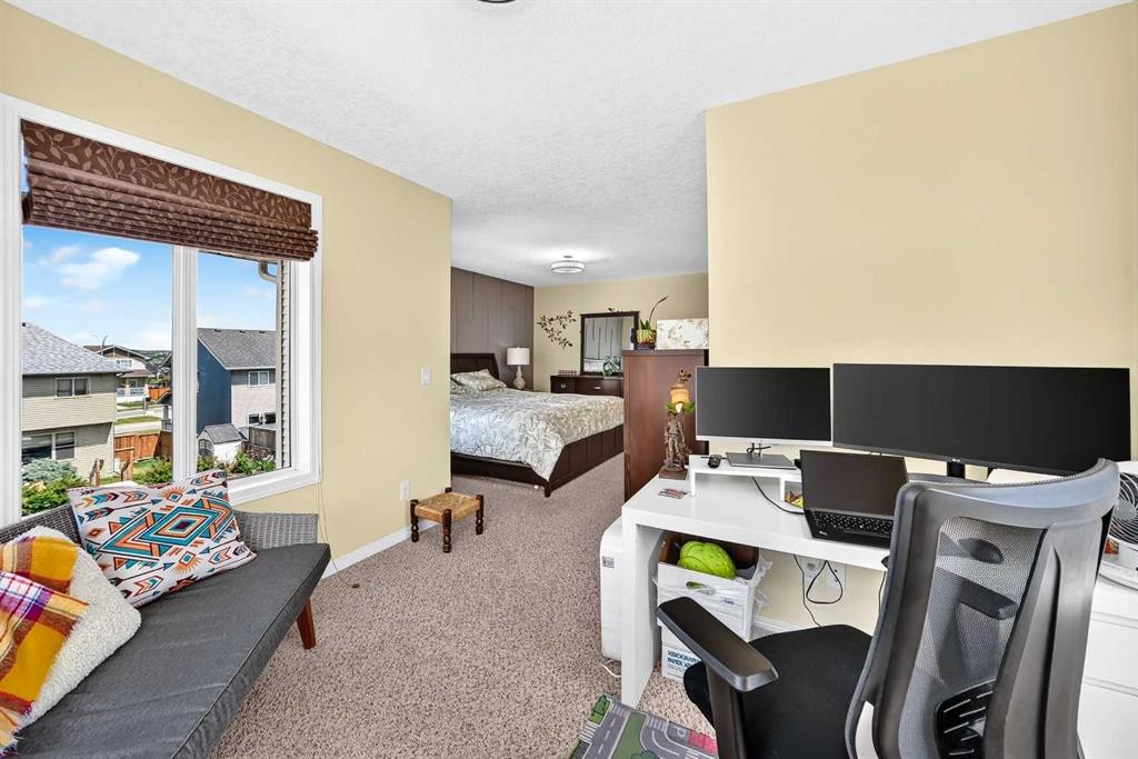 157 Sage Valley Road Nw, Calgary, AB - Indoor Photo Showing Office