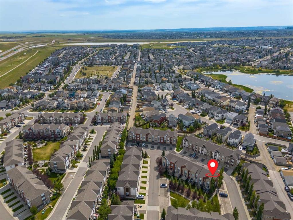 202 Copperpond Row Se, Calgary, AB - Outdoor With View