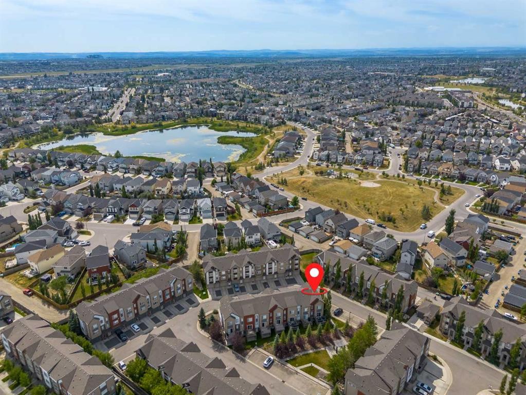 202 Copperpond Row Se, Calgary, AB - Outdoor With View