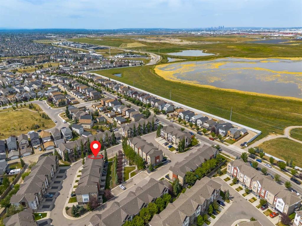 202 Copperpond Row Se, Calgary, AB - Outdoor With View