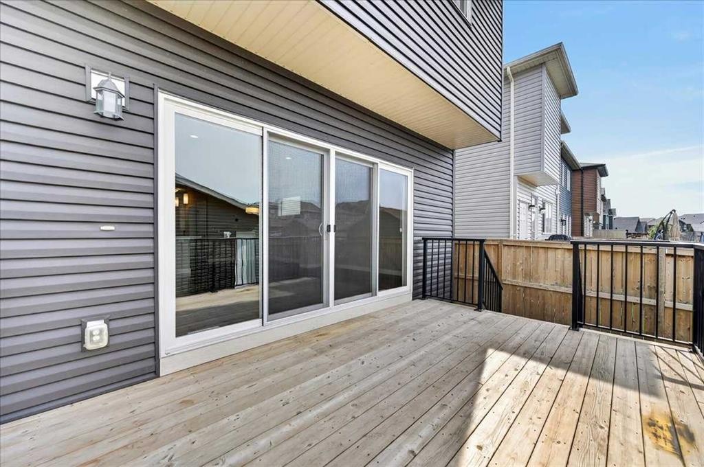 97 Seton Manor Se, Calgary, AB - Outdoor With Deck Patio Veranda With Exterior
