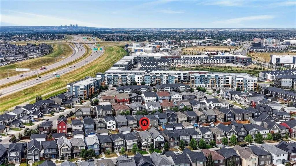97 Seton Manor Se, Calgary, AB - Outdoor With View