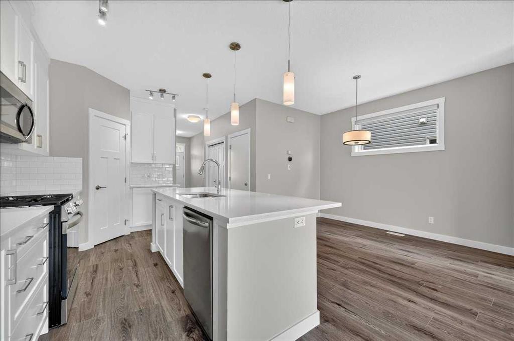 97 Seton Manor Se, Calgary, AB - Indoor Photo Showing Kitchen With Upgraded Kitchen