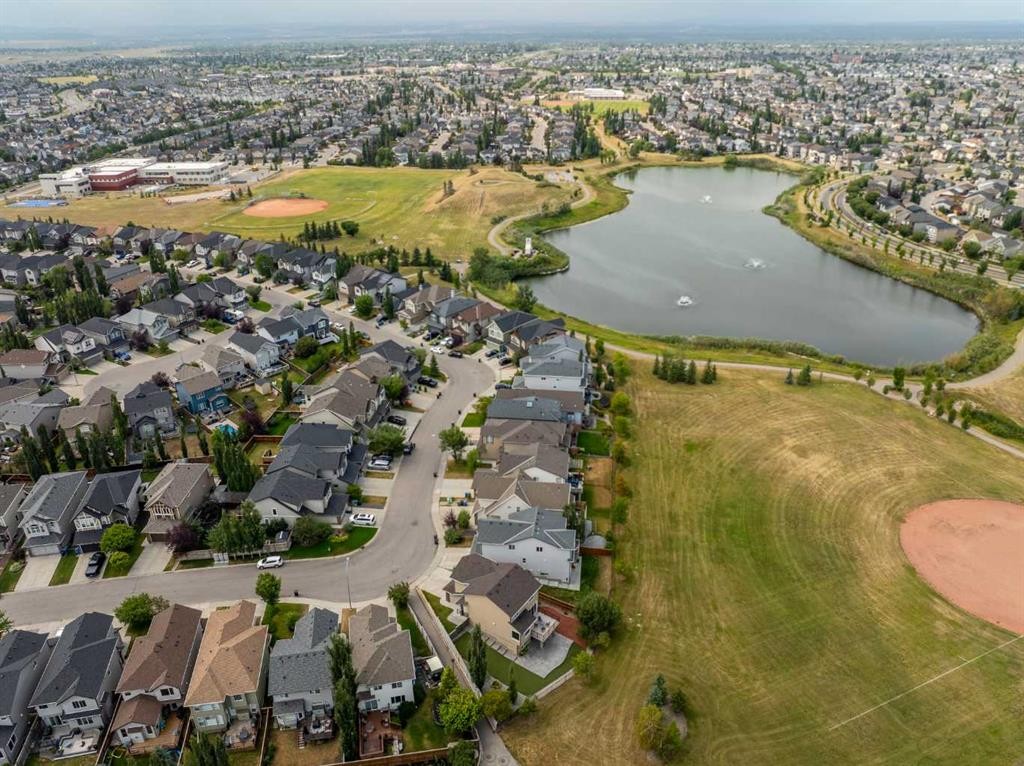 169 Brightonwoods Gardens Se, Calgary, AB - Outdoor With View