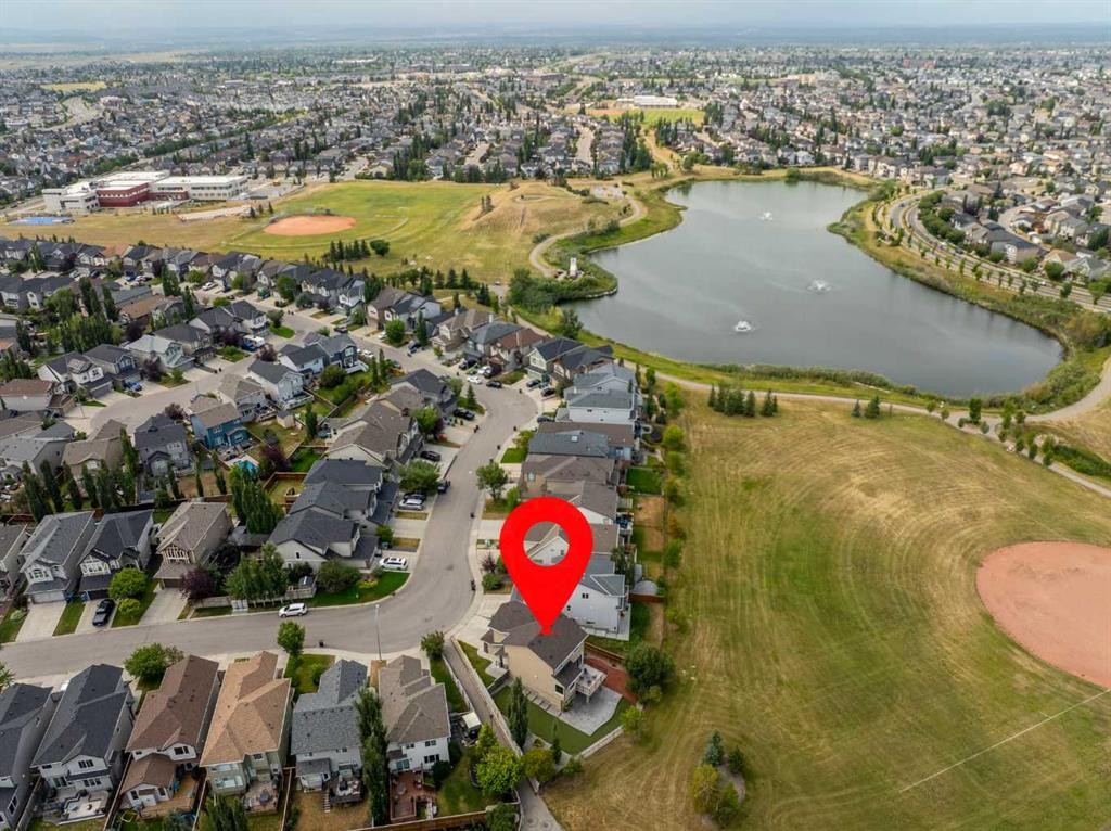 169 Brightonwoods Gardens Se, Calgary, AB - Outdoor With View
