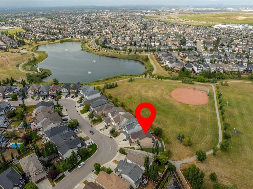 169 Brightonwoods Gardens Se, Calgary, AB - Outdoor With View
