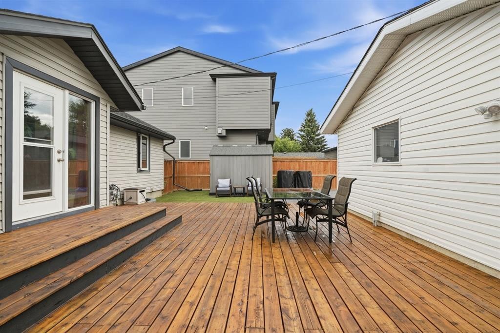 1037 Regal Crescent Ne, Calgary, AB - Outdoor With Deck Patio Veranda With Exterior