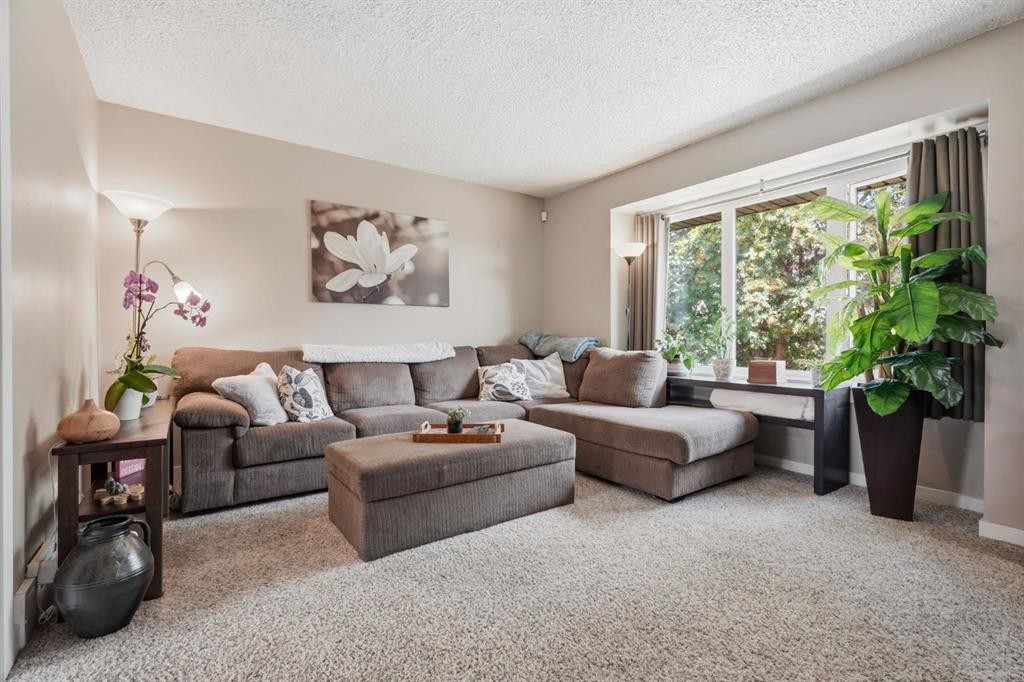 1037 Regal Crescent Ne, Calgary, AB - Indoor Photo Showing Living Room