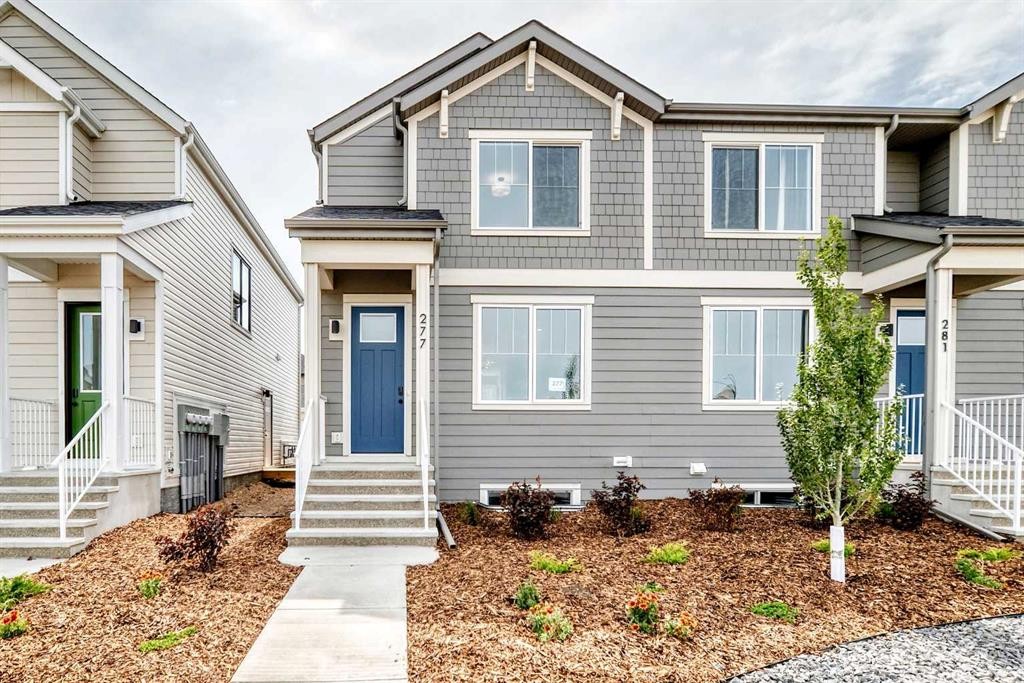 277 Heirloom Way Se, Calgary, AB - Outdoor With Facade