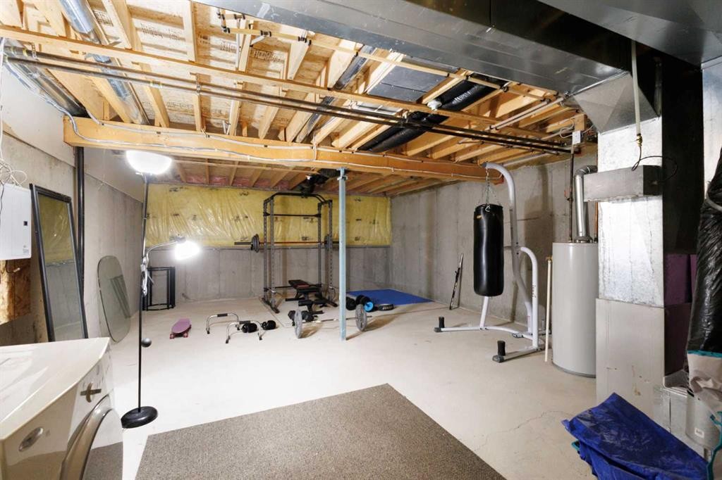 17 Panatella Villas Nw, Calgary, AB - Indoor Photo Showing Basement