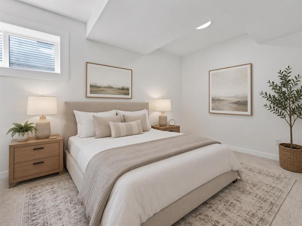2354 7 Street Nw, Calgary, AB - Indoor Photo Showing Bedroom