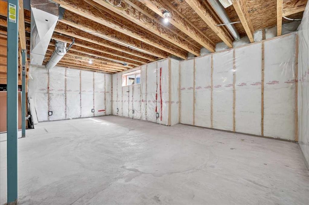 128 Cranberry Circle Se, Calgary, AB - Indoor Photo Showing Basement