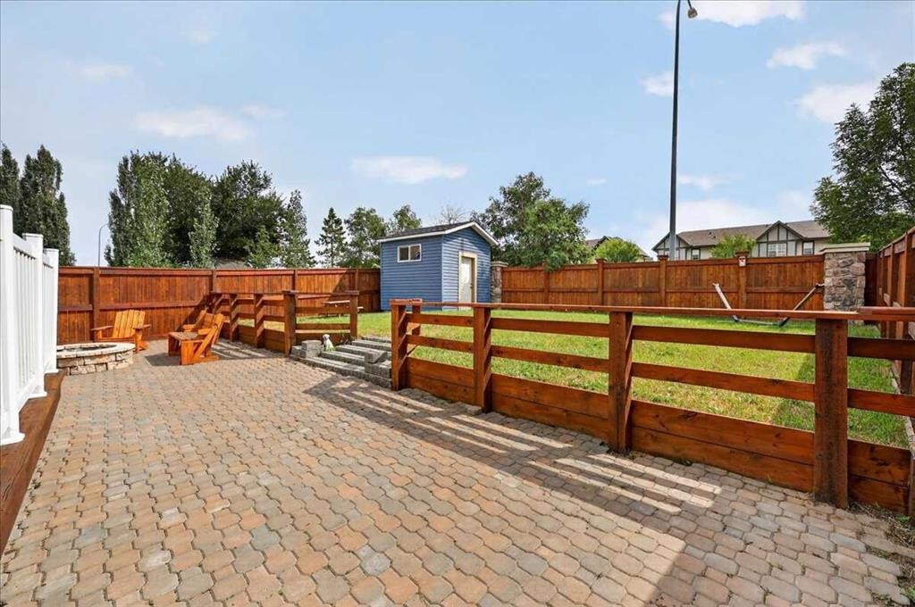 128 Cranberry Circle Se, Calgary, AB - Outdoor With Deck Patio Veranda