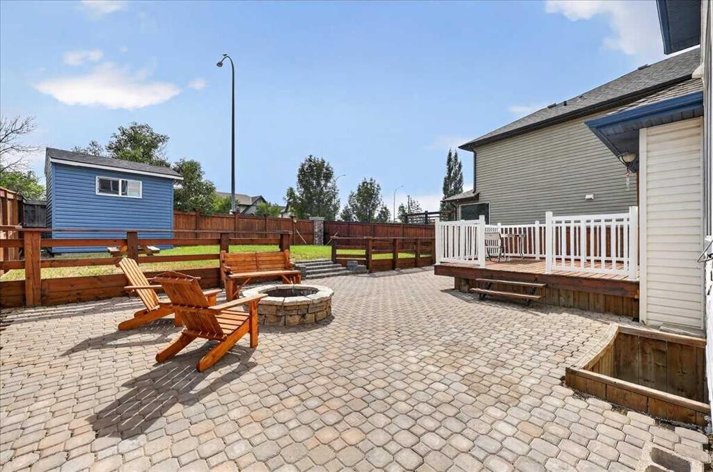 128 Cranberry Circle Se, Calgary, AB - Outdoor With Deck Patio Veranda With Exterior
