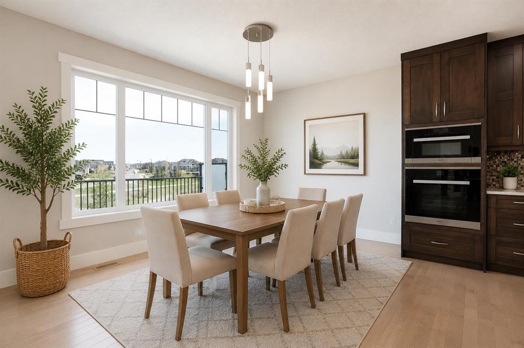 49 Cimarron Springs Circle, Okotoks, AB - Indoor Photo Showing Dining Room