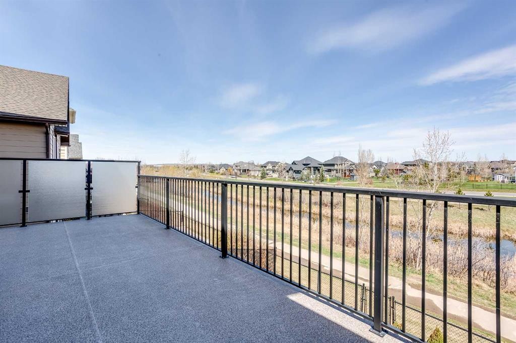 49 Cimarron Springs Circle, Okotoks, AB - Outdoor With Balcony