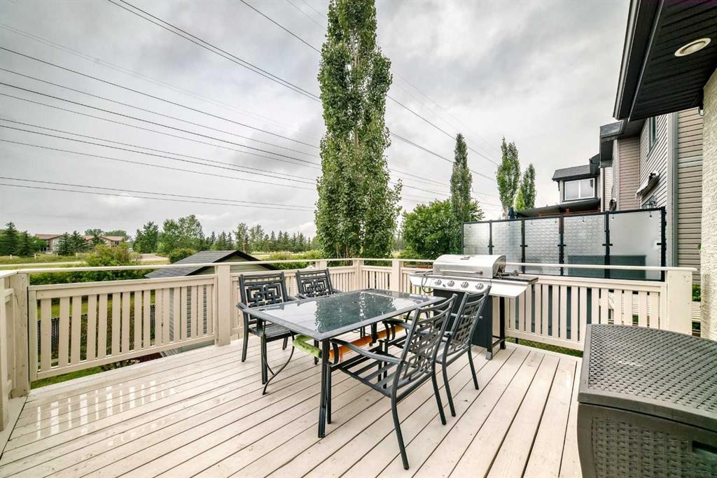 212 Aspenmere Close, Chestermere, AB - Outdoor With Deck Patio Veranda With Exterior