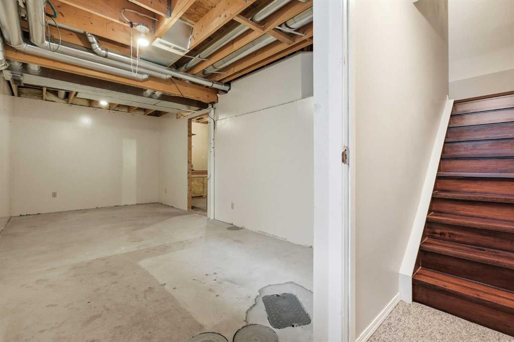 129 Hidden Spring Circle Nw, Calgary, AB - Indoor Photo Showing Basement