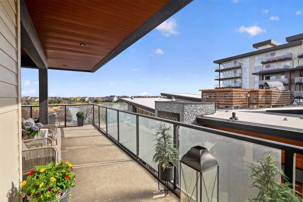 302-2231 Mahogany Boulevard Se, Calgary, AB - Outdoor With Balcony With Exterior