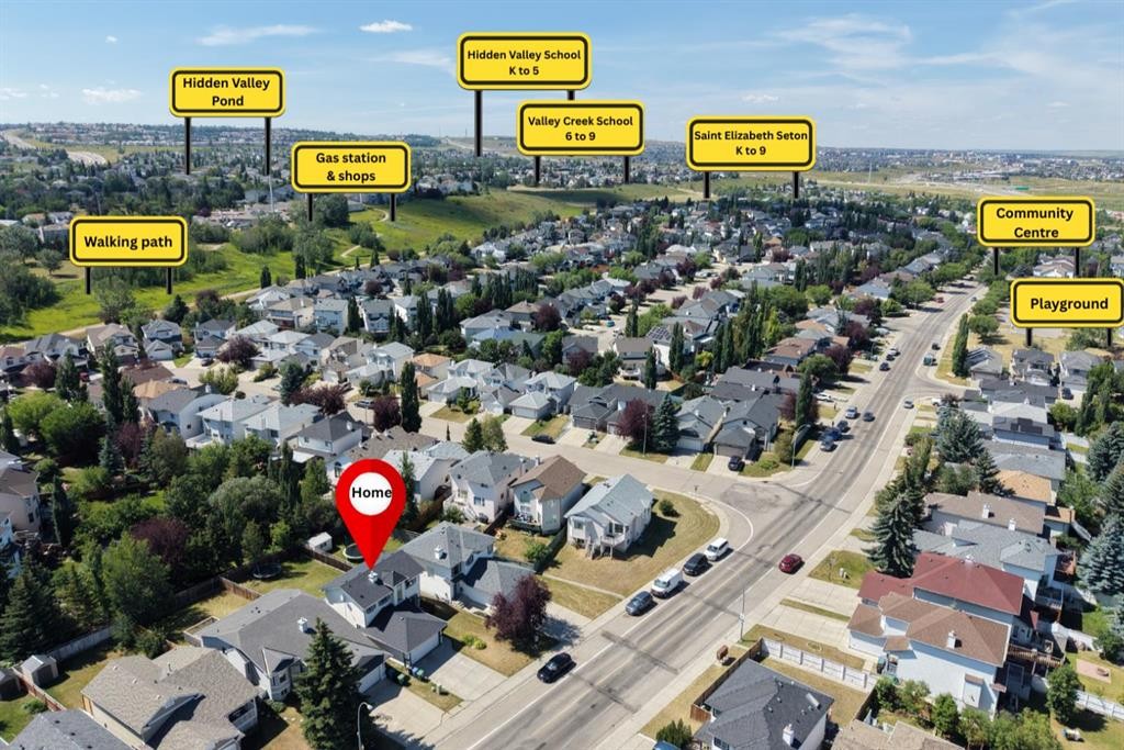 10433 Hidden Valley Drive Nw, Calgary, AB - Outdoor With View