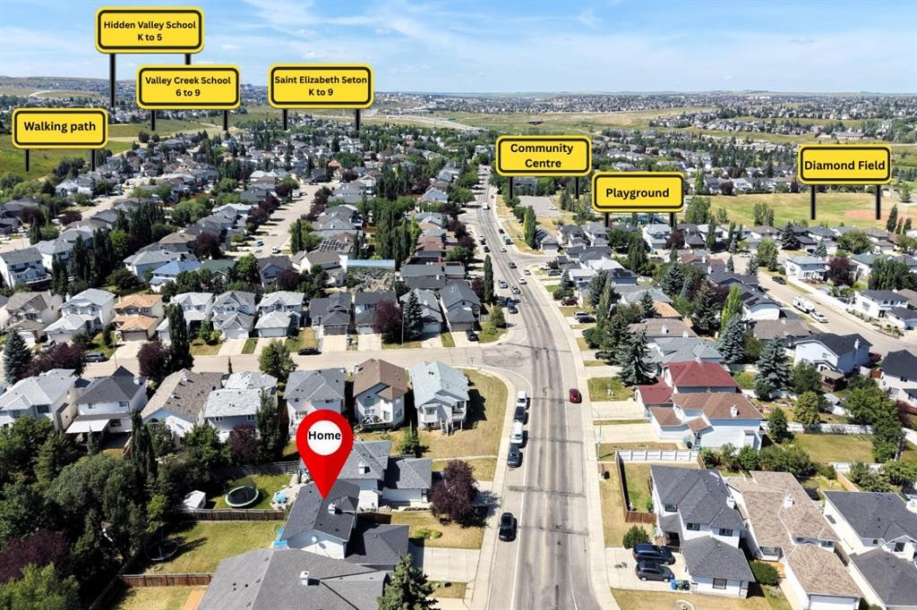 10433 Hidden Valley Drive Nw, Calgary, AB - Outdoor With View