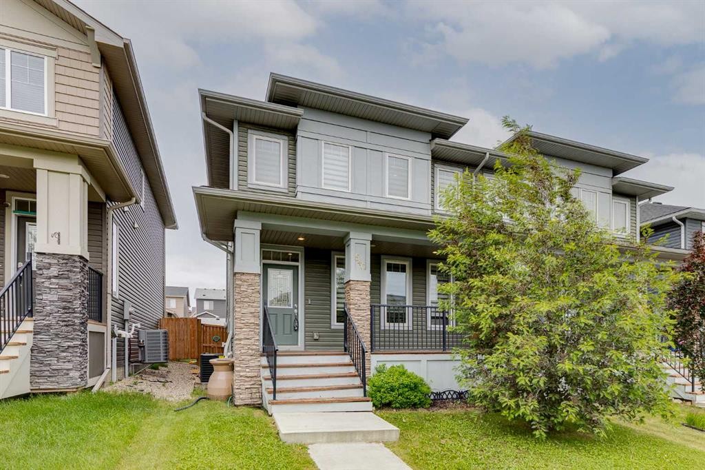 540 Evanston Link Nw, Calgary, AB - Outdoor With Facade