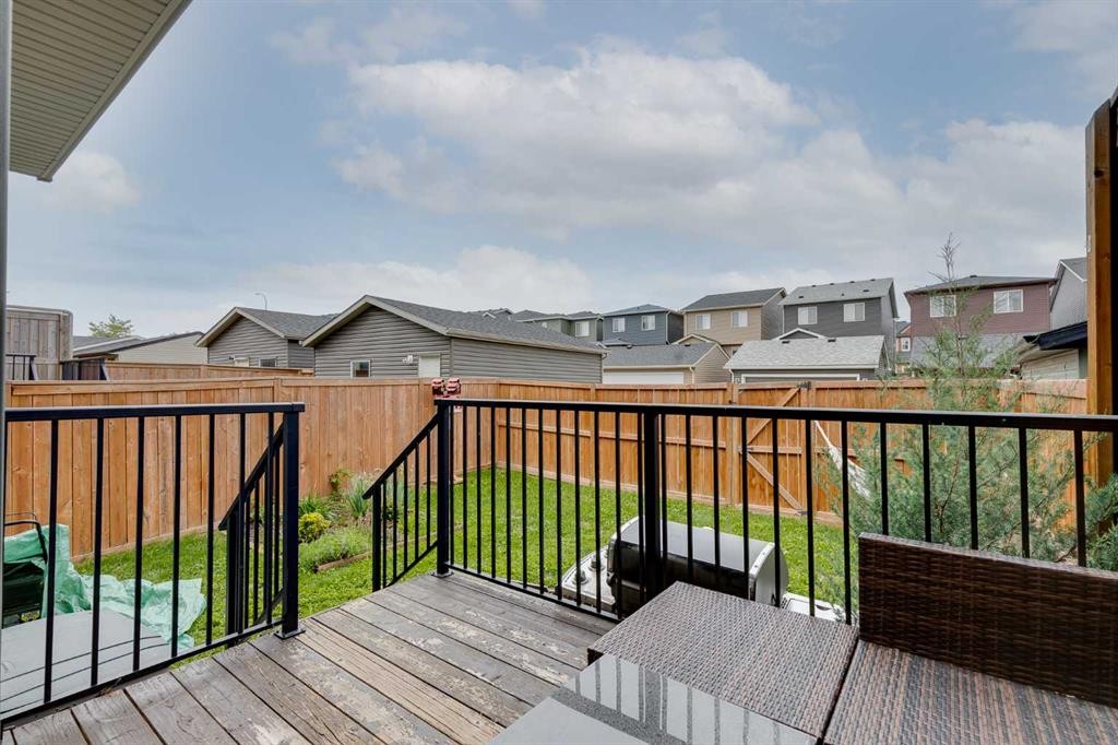 540 Evanston Link Nw, Calgary, AB - Outdoor With Deck Patio Veranda With Exterior