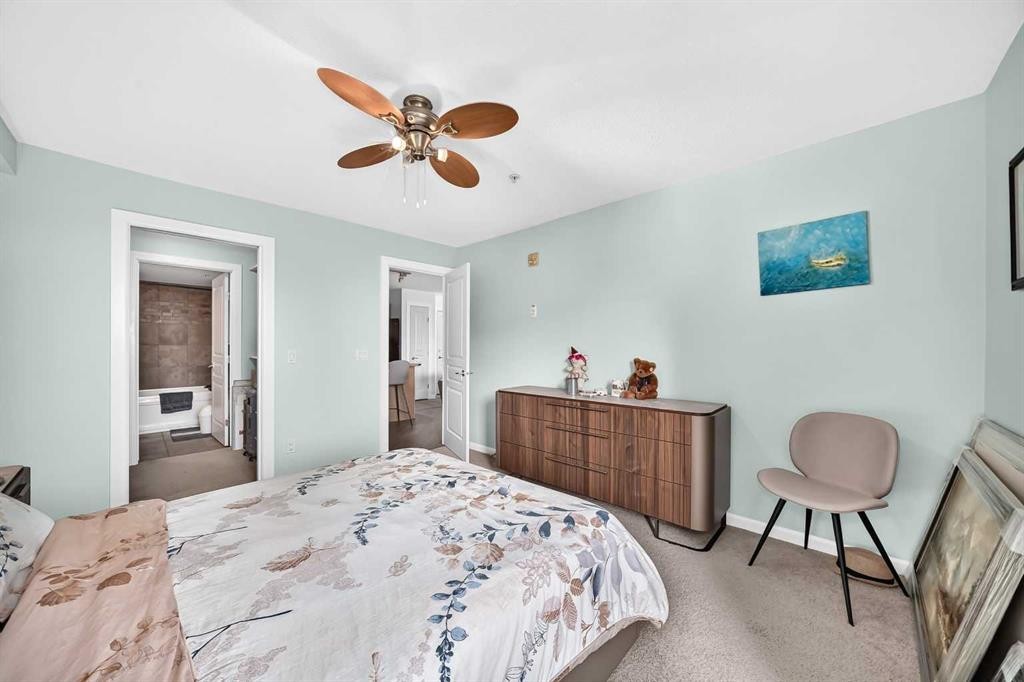 208-30 Cranfield Link Se, Calgary, AB - Indoor Photo Showing Bedroom