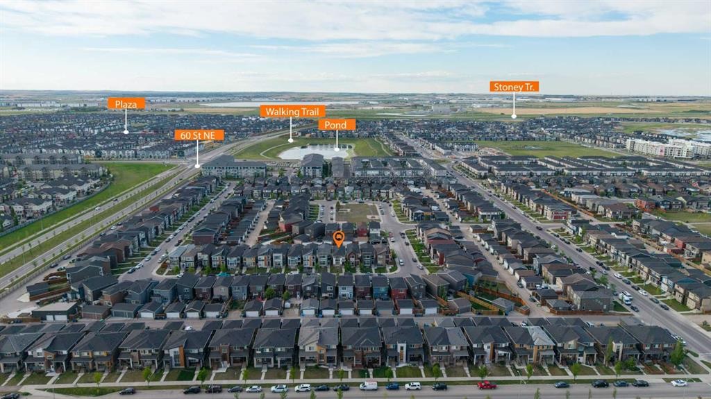 281 Cornerstone Passage Ne, Calgary, AB - Outdoor With View