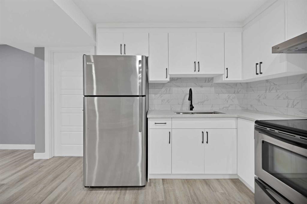 281 Cornerstone Passage Ne, Calgary, AB - Indoor Photo Showing Kitchen With Stainless Steel Kitchen With Upgraded Kitchen