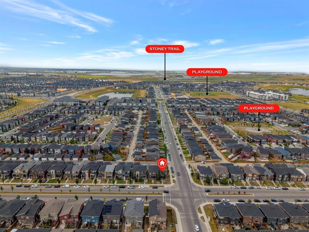 160 Cornerstone Avenue Ne, Calgary, AB - Outdoor With View