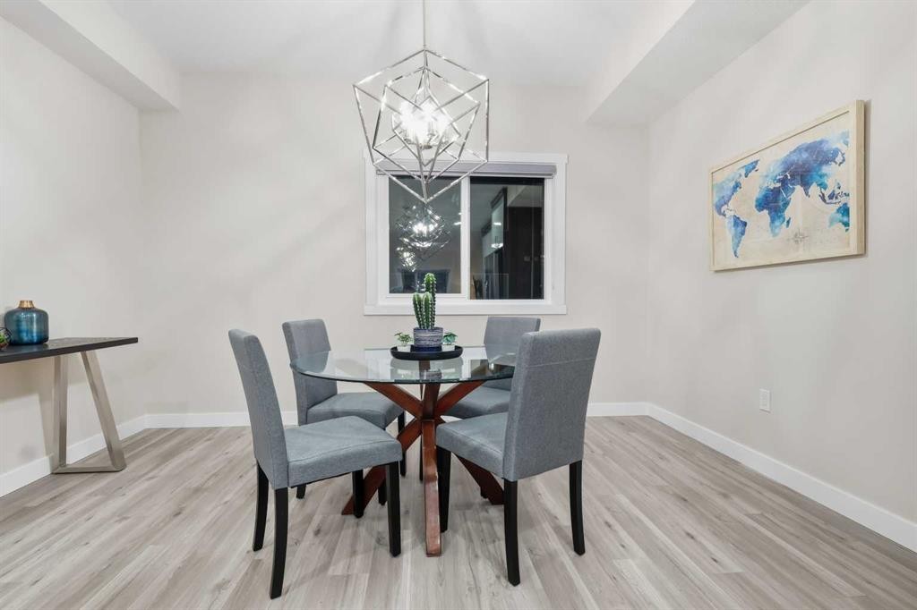 46 Red Sky Manor Ne, Calgary, AB - Indoor Photo Showing Dining Room