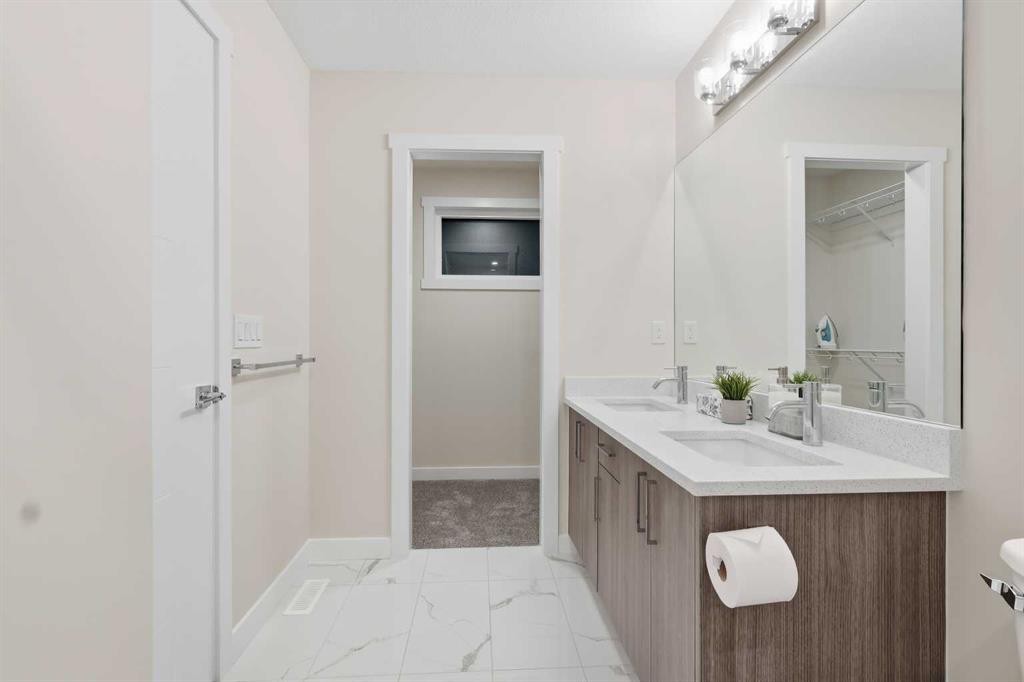 46 Red Sky Manor Ne, Calgary, AB - Indoor Photo Showing Bathroom