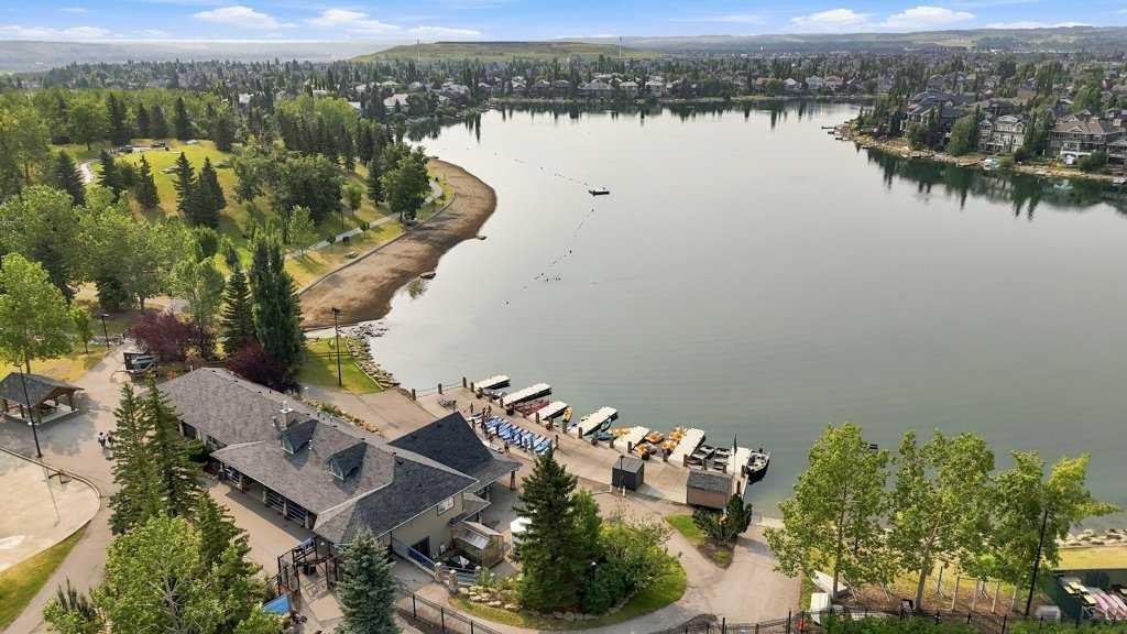 236 Chaparral Drive Se, Calgary, AB - Outdoor With Body Of Water With View