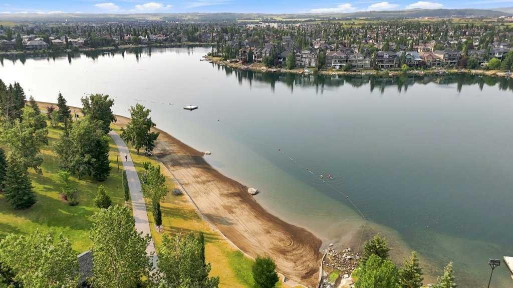 236 Chaparral Drive Se, Calgary, AB - Outdoor With Body Of Water With View
