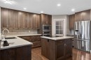 111 Valley Ponds Crescent Nw, Calgary, AB  - Indoor Photo Showing Kitchen With Stainless Steel Kitchen With Upgraded Kitchen 