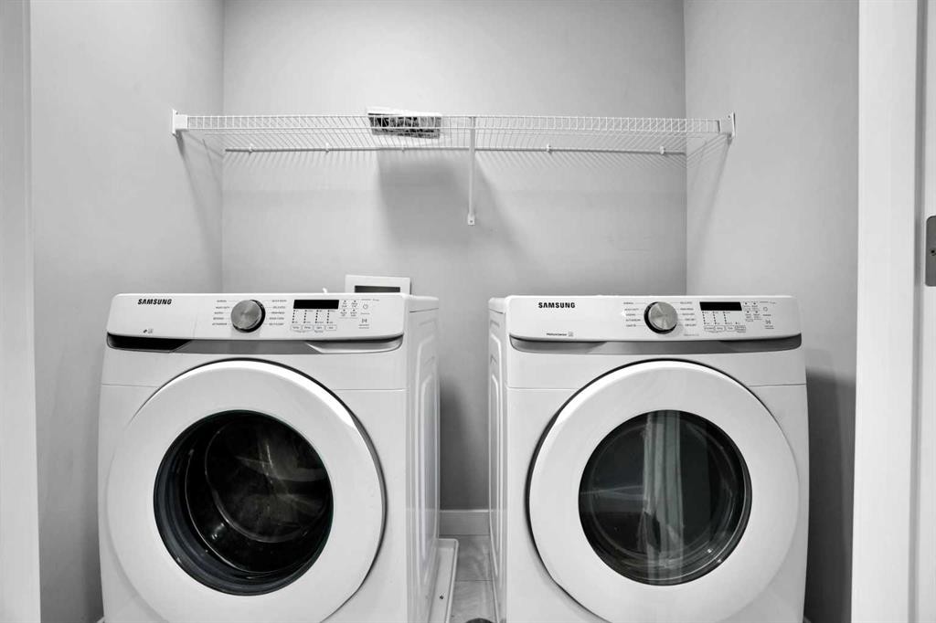410-95 Skyview Close Ne, Calgary, AB - Indoor Photo Showing Laundry Room