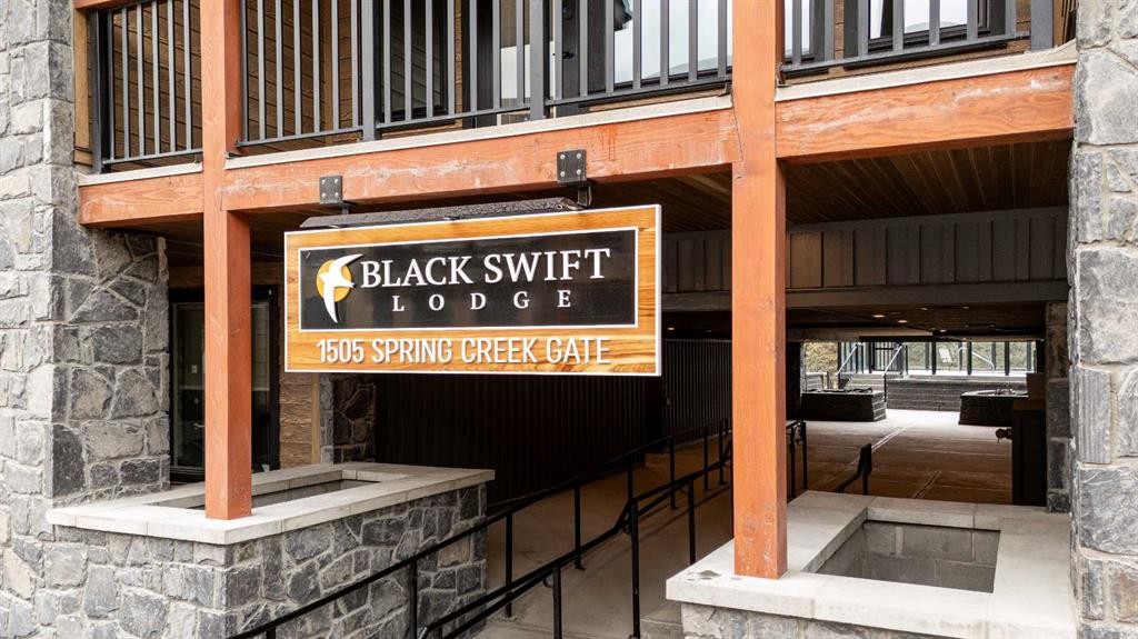 307-1505 Spring Creek Gate, Canmore, AB - With Exterior