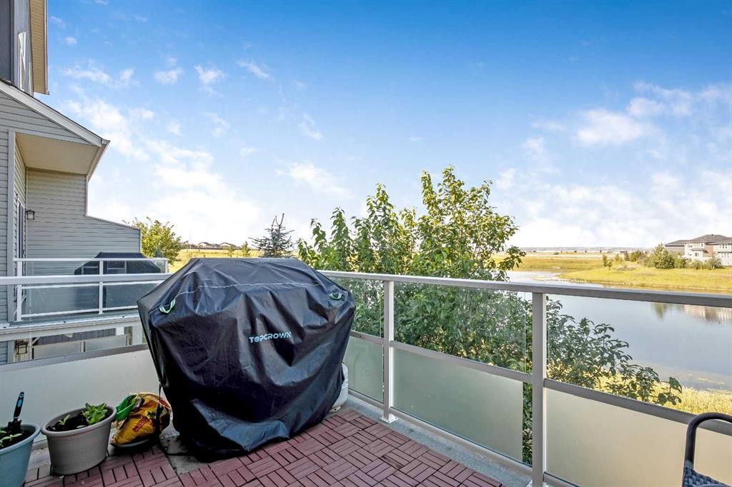 554 Redstone View Ne, Calgary, AB - Outdoor With Balcony