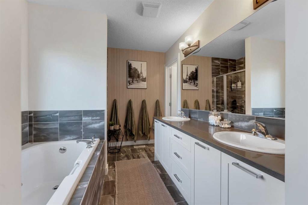 156 Rainbow Falls Heath, Chestermere, AB - Indoor Photo Showing Bathroom