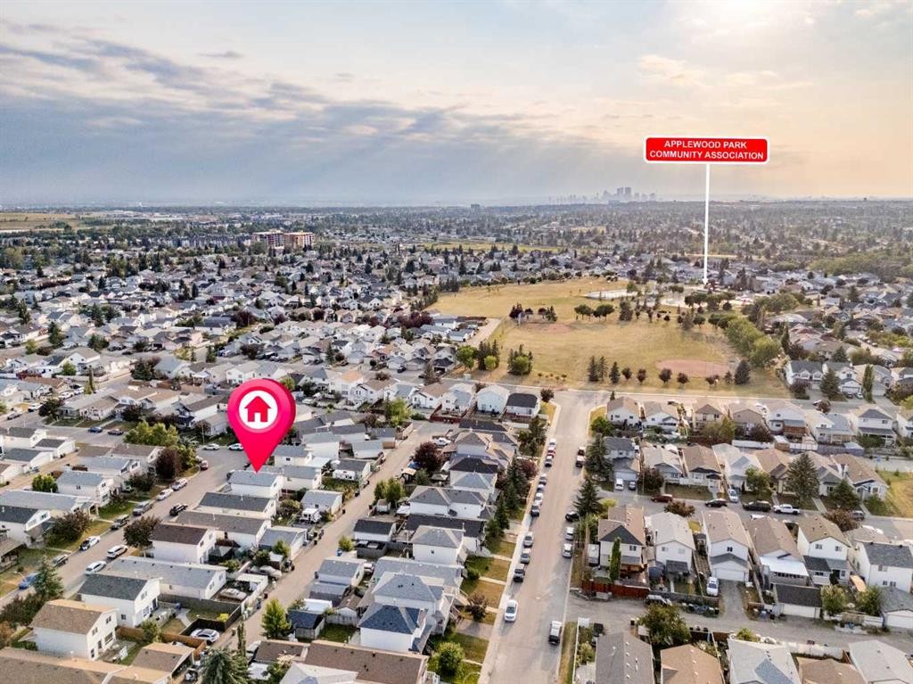 133 Applemead Close Se, Calgary, AB - Outdoor With View