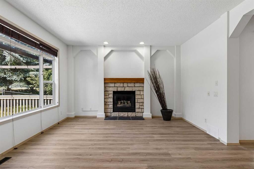 420 Royal Oak Circle Nw, Calgary, AB - Indoor With Fireplace