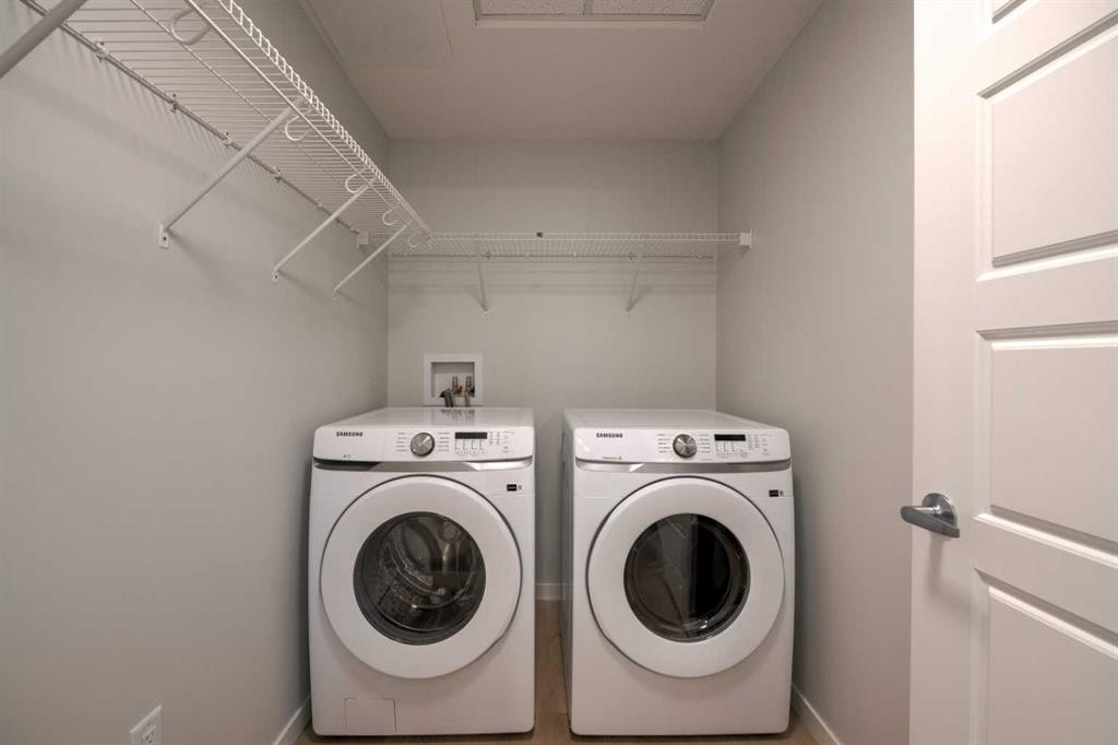 5116-20295 Seton Way Se, Calgary, AB - Indoor Photo Showing Laundry Room
